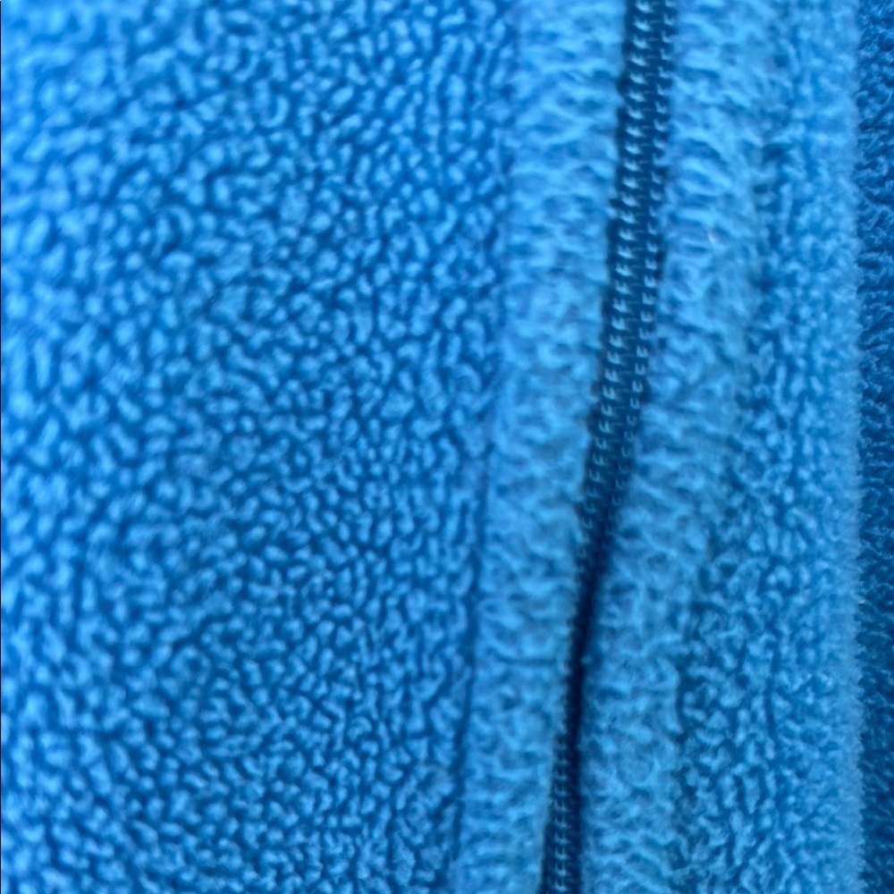 L.L. Bean Blue Cardigan Fleece with Zip-Up Style - Picture 11 of 13